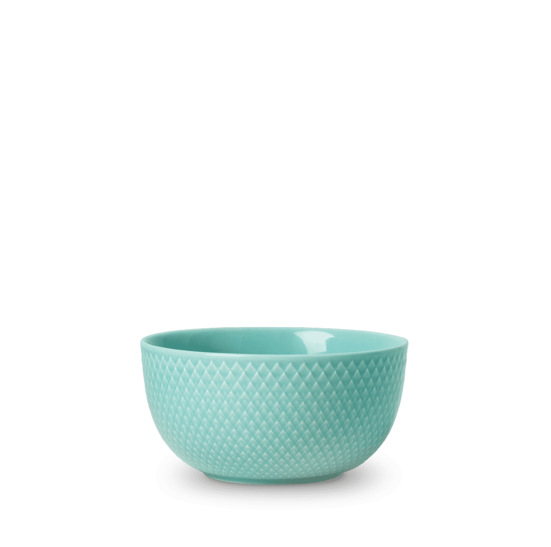 Lyngby Rhombe Color Bowl Aqua