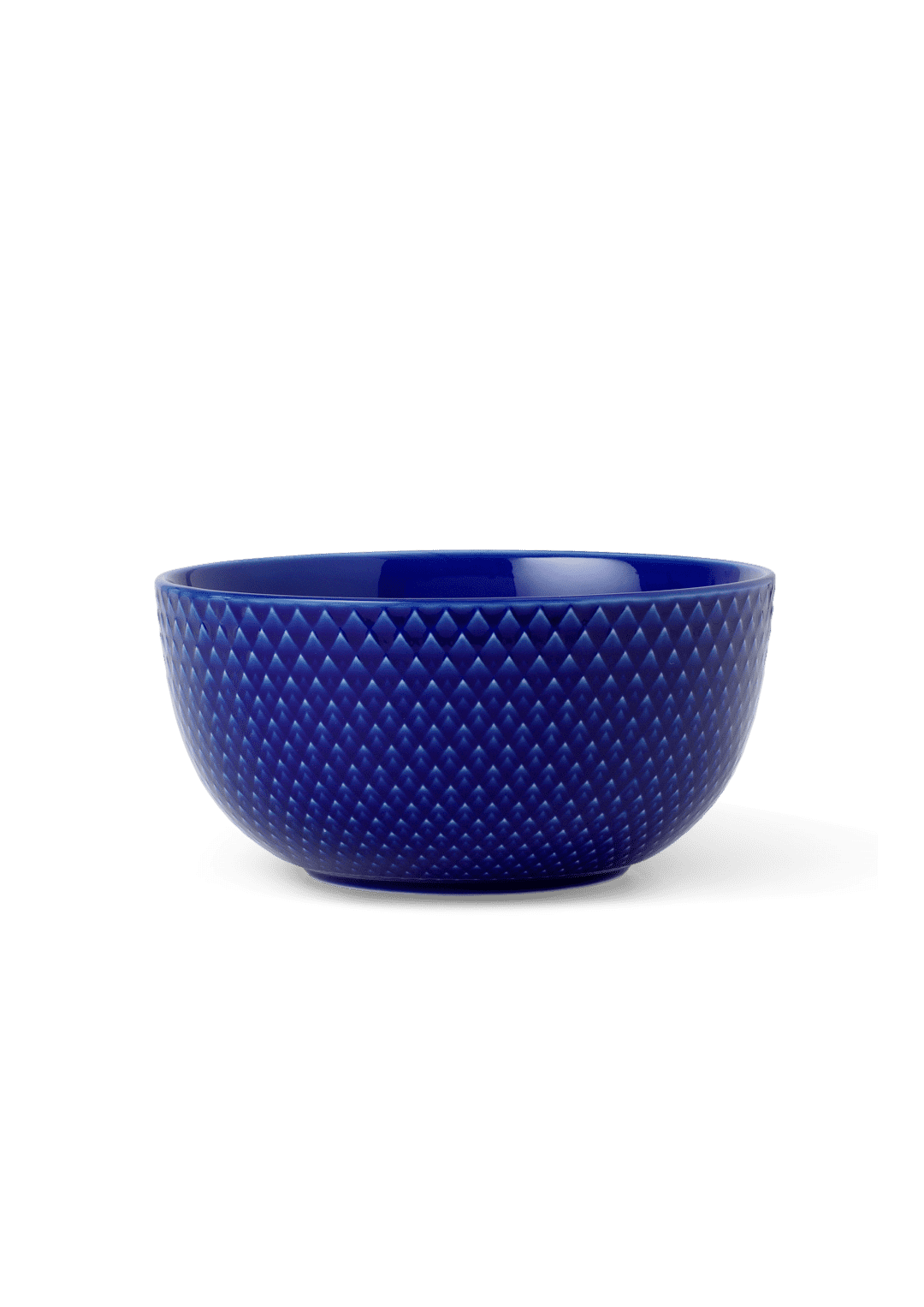 Lyngby Rhombe Color Bowl Dark Blue