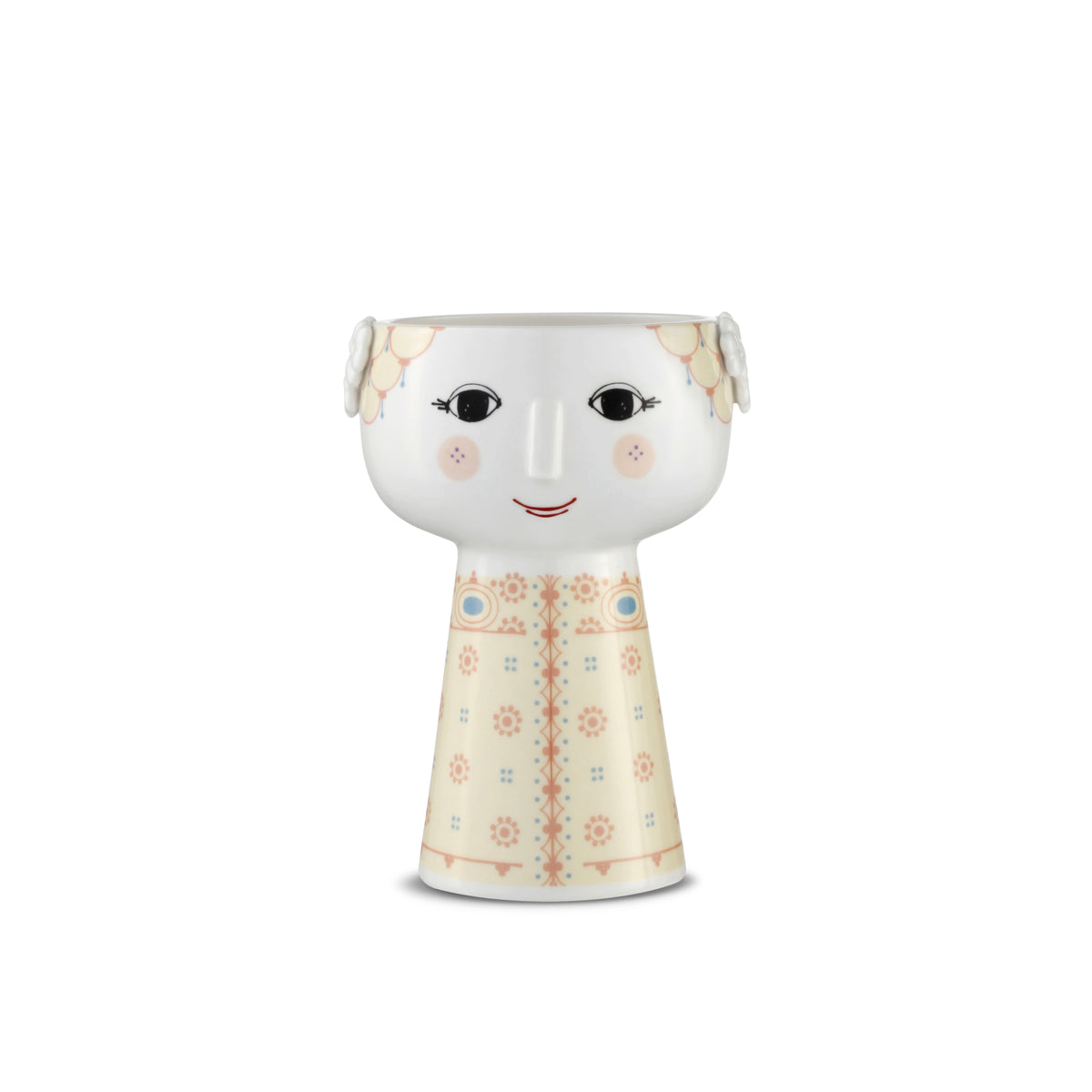 Bjørn Wiinblad Eva Vase Soft Yellow 