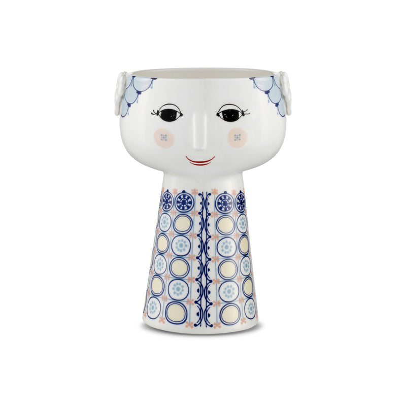 Bjørn Wiinblad Eva Vase Blue 