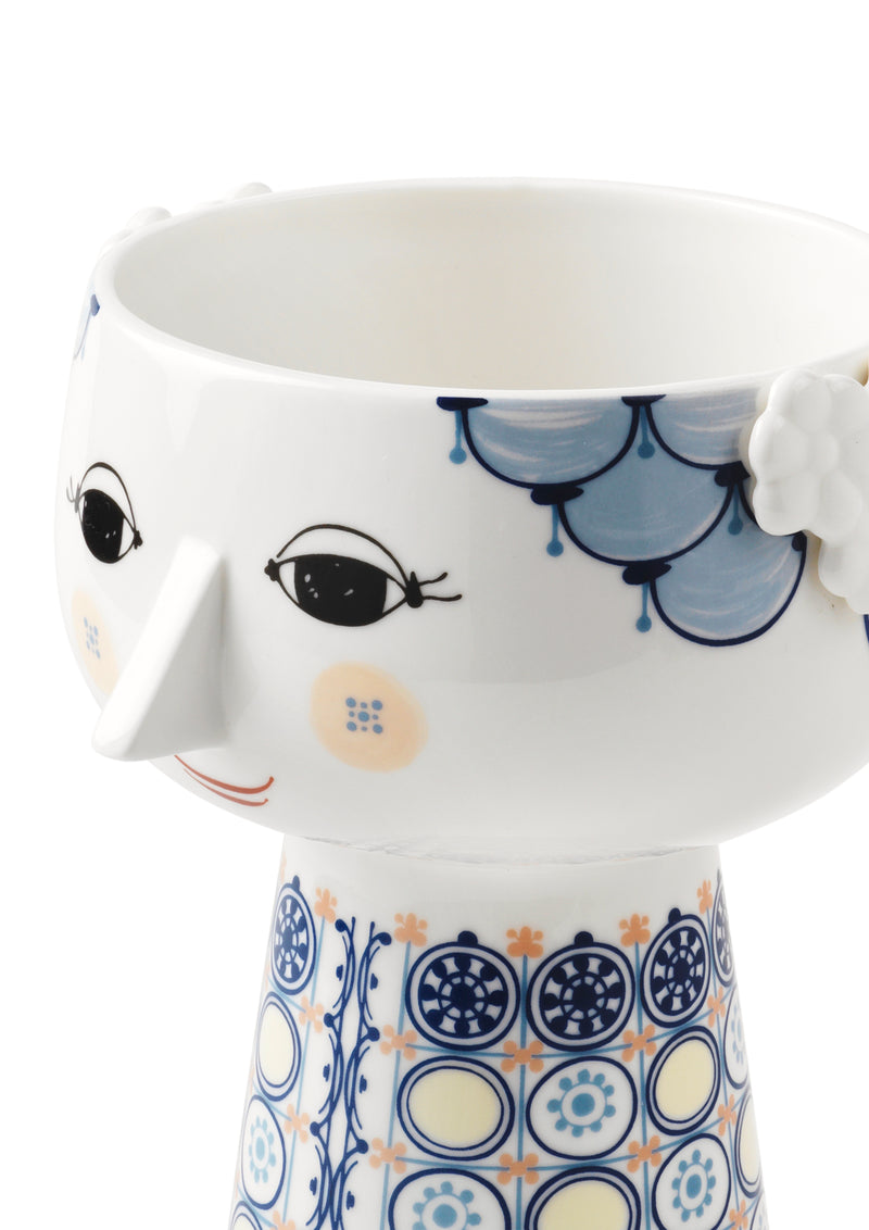 Bjørn Wiinblad Eva Vase Blue 