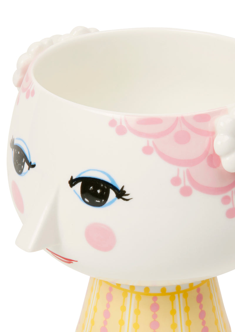 Bjørn Wiinblad Eva Flowerpot On Base Pink 