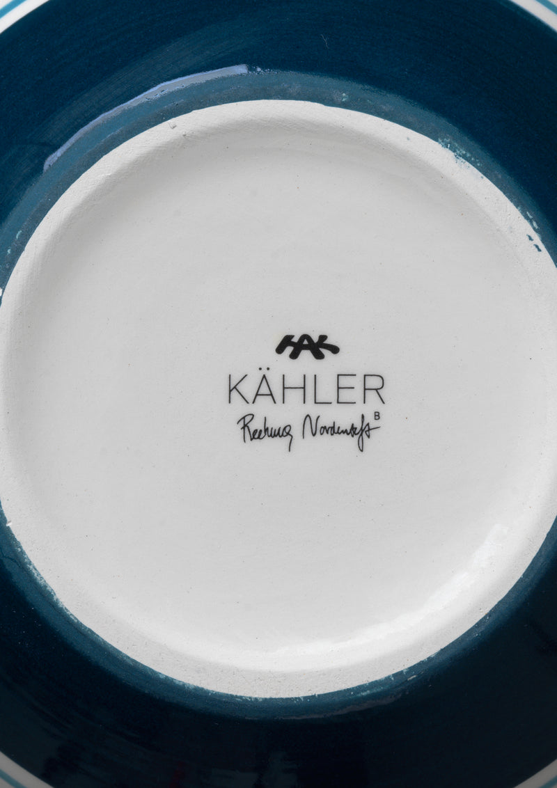 Kähler Omaggio Nuovo Vase Dark Blue 