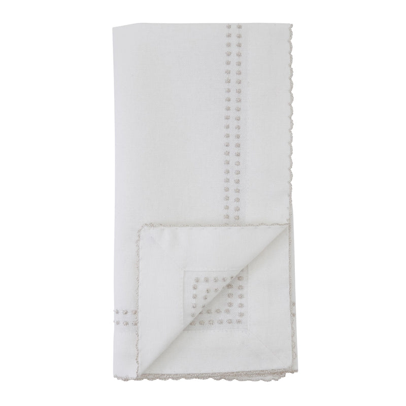 Embroidered Border Napkin