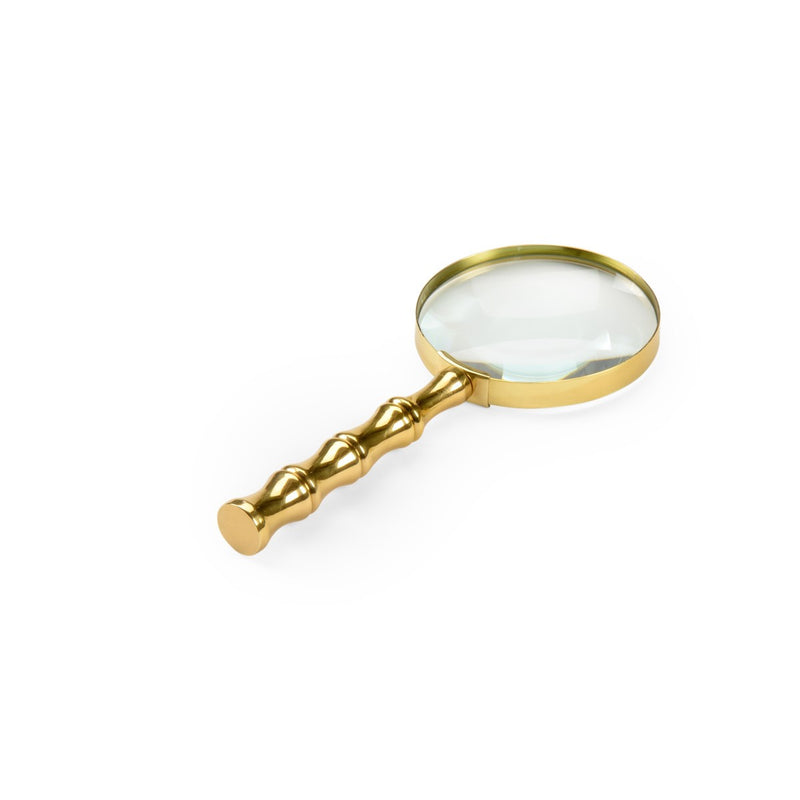 Bamboo Magnifier Brass Object