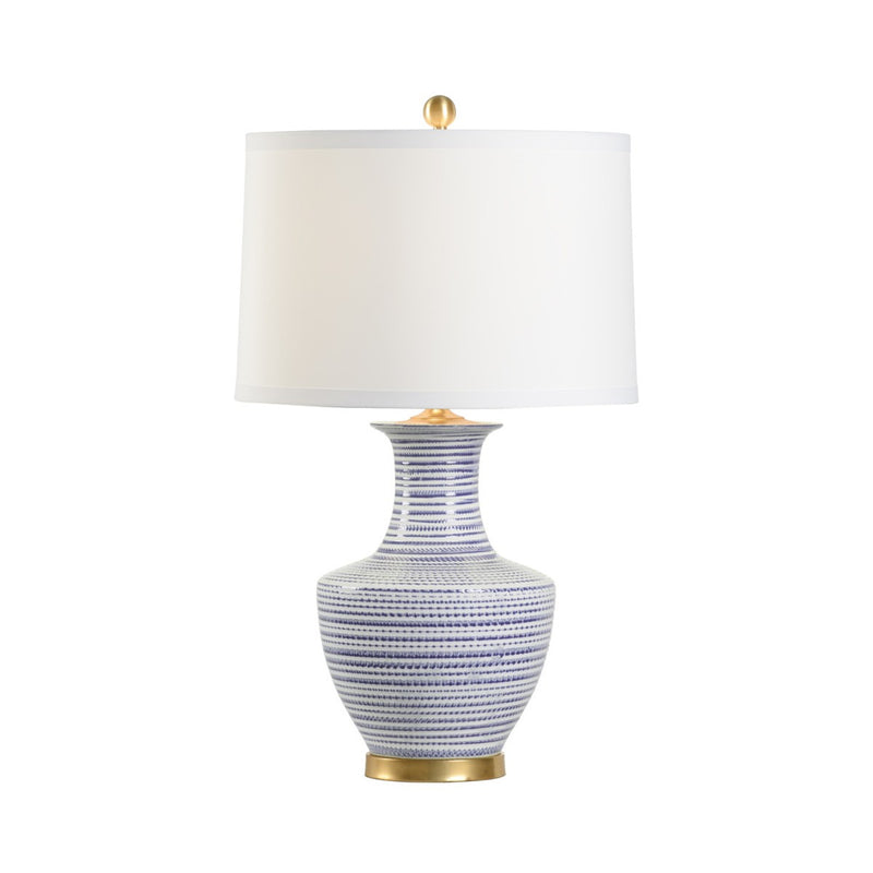 Chelsea House Classic Blue Table Lamp