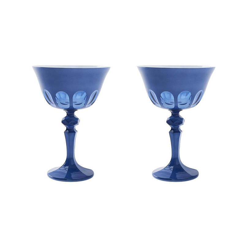 Rialto Glass Coupe Duchess, Set of 2