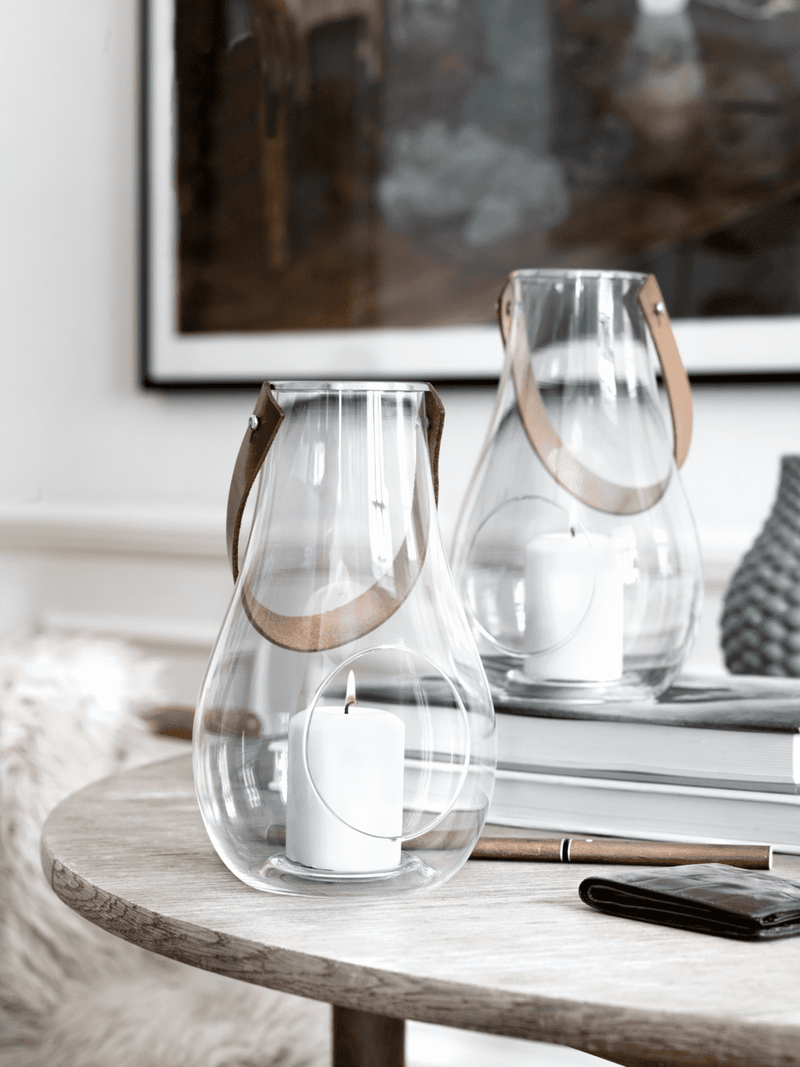 Holmegaard Lantern Clear H: 11.4" Ø:  6.7"