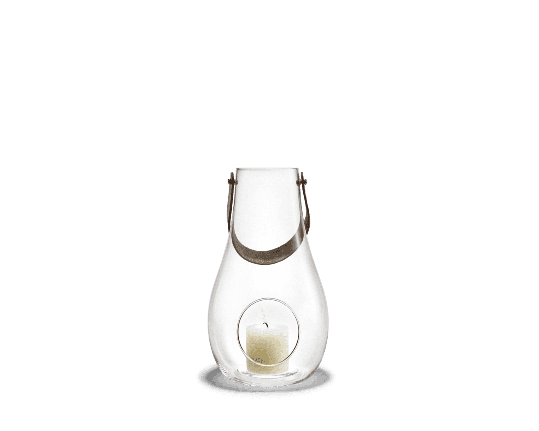 Holmegaard Lantern Clear H: 11.4" Ø:  6.7"