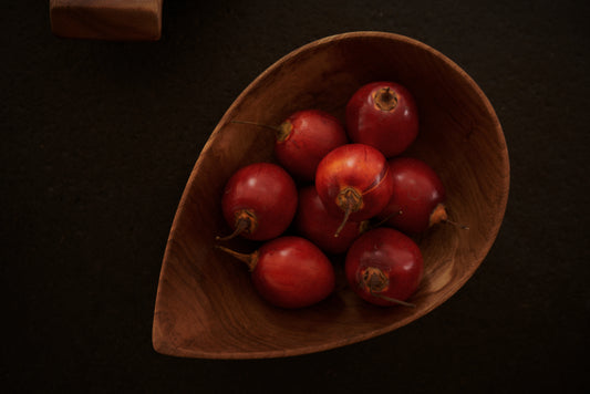 Hand-Carved Salad Bowl