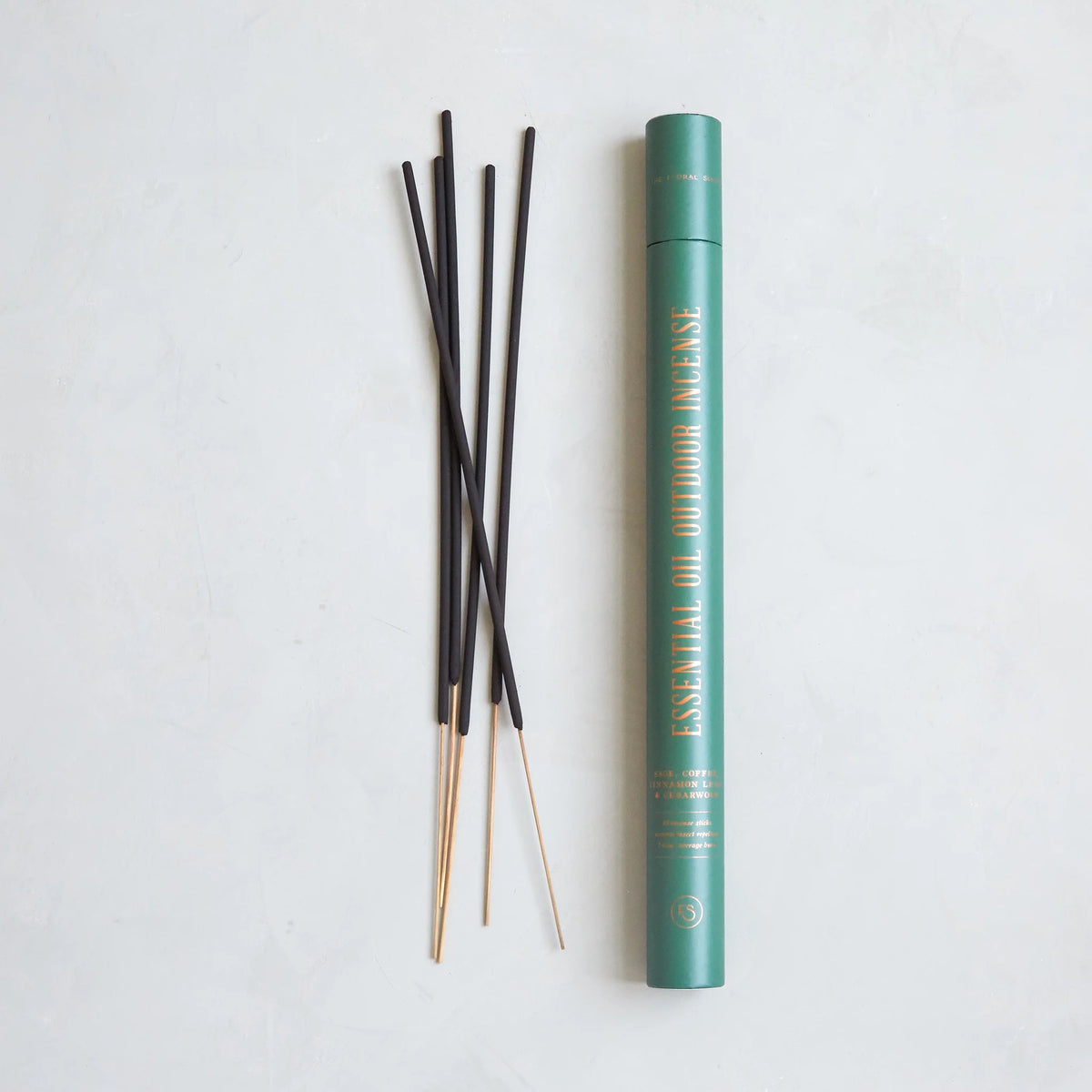 Outdoor Incense Sage, Coffee, Cinnamon Leaf & Cedarwood