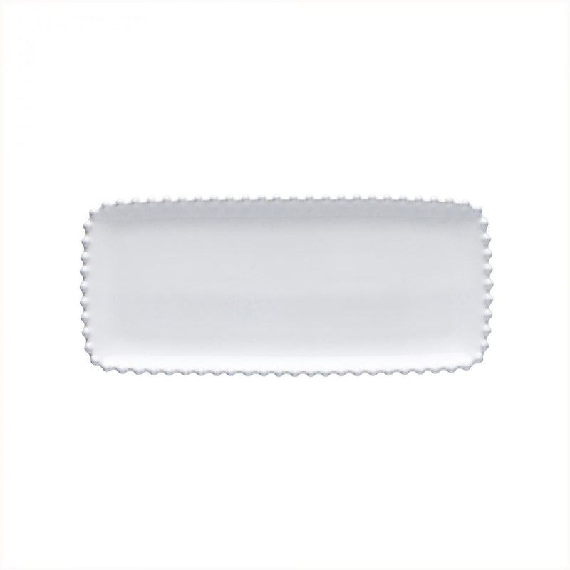 Rectangle Tray White Pearl 