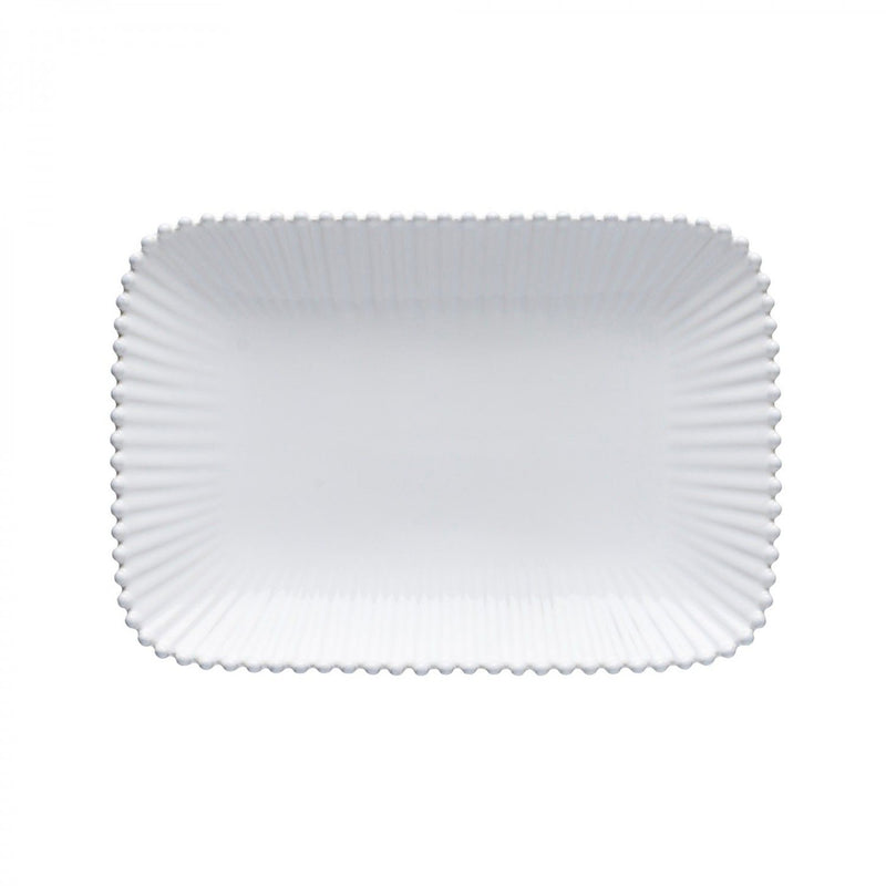 Rectangle Platter White Pearl 