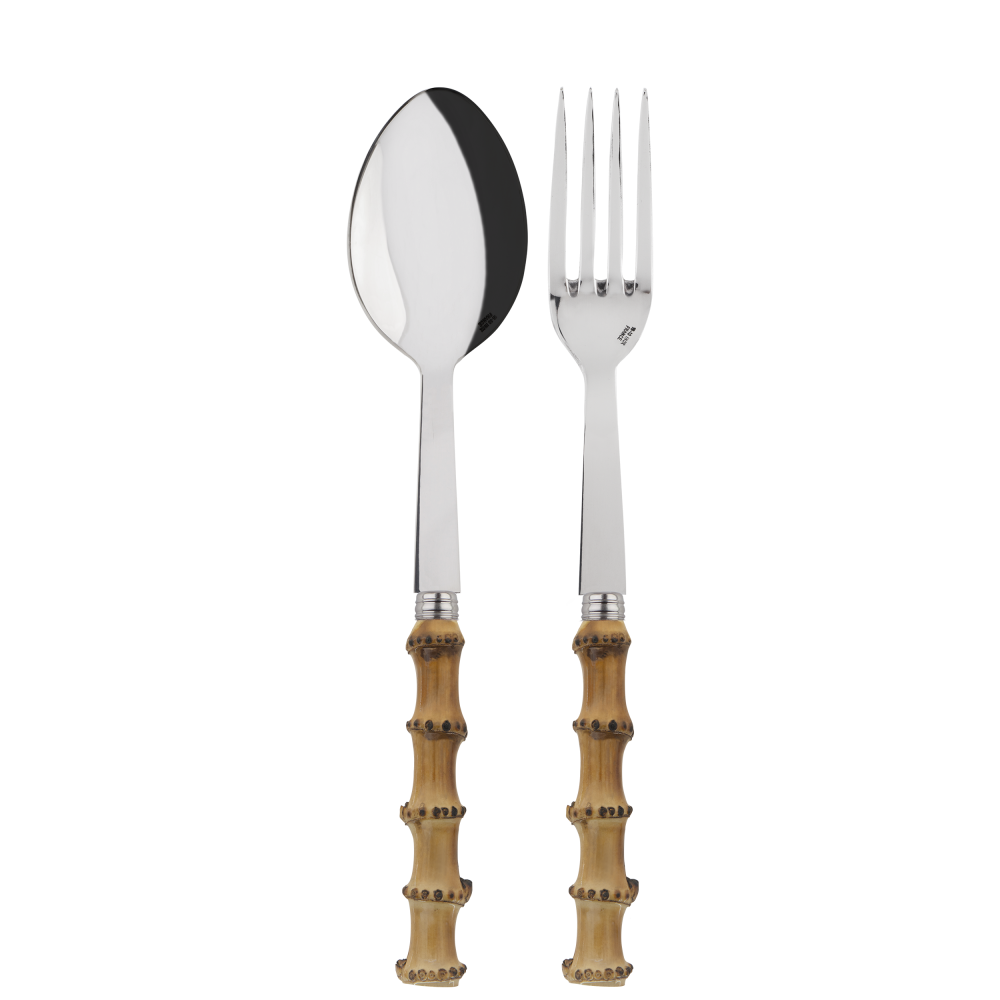 Bamboo Light Serving Set