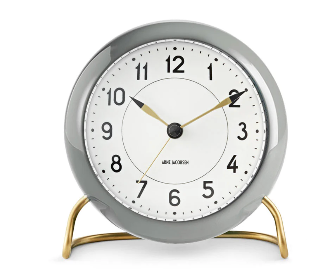 Station Alarm Clock Grey