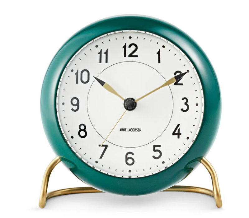 Station Alarm Clock Green