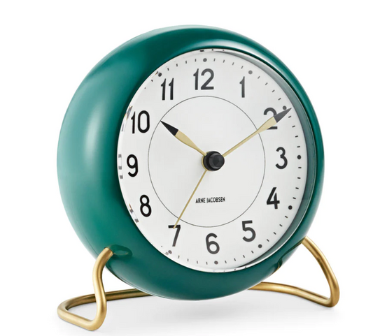 Station Alarm Clock Green