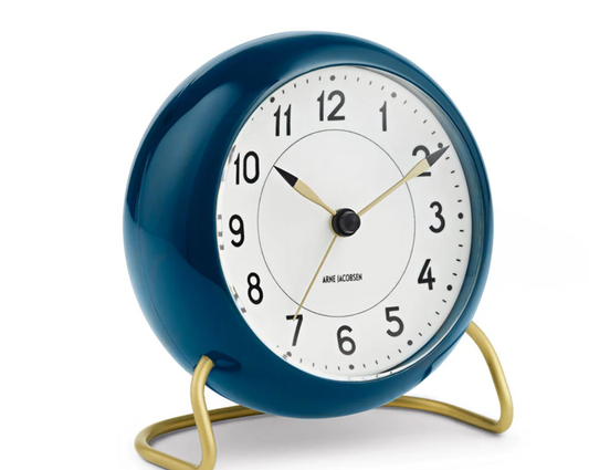 Station Alarm Clock Blue