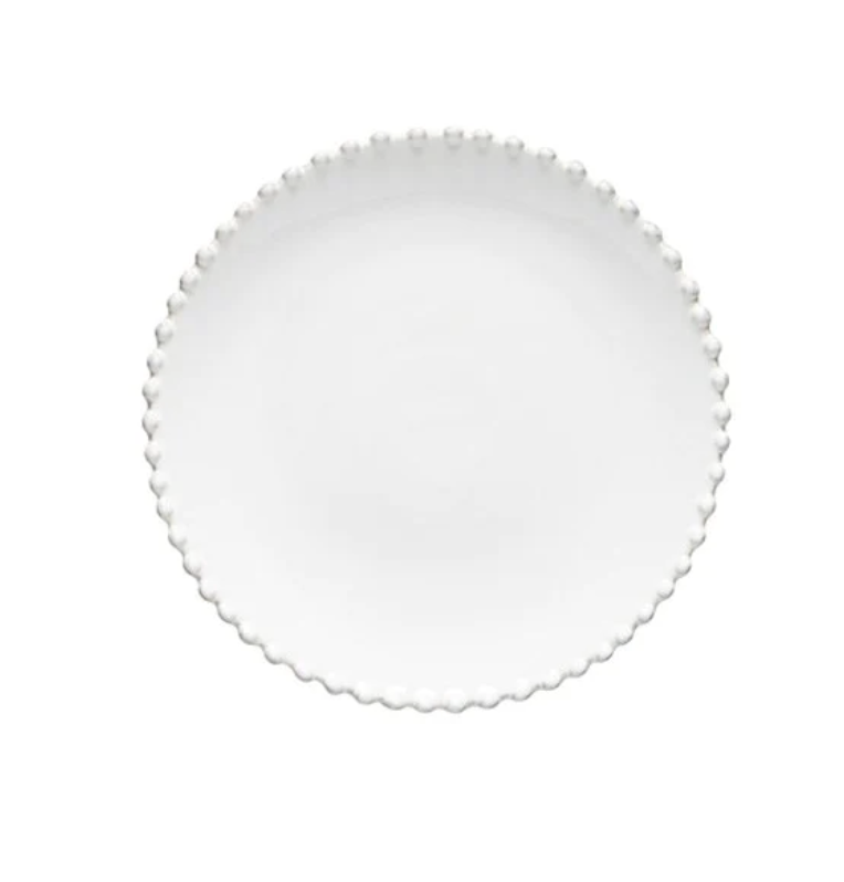 Salad Plate White Pearl 