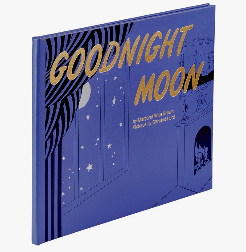 Goodnight Moon Blue Bonded Leather
