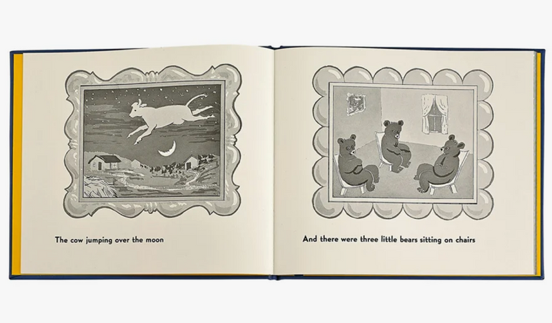 Goodnight Moon Blue Bonded Leather