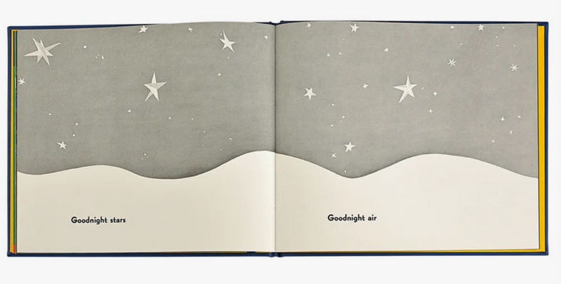 Goodnight Moon Blue Bonded Leather