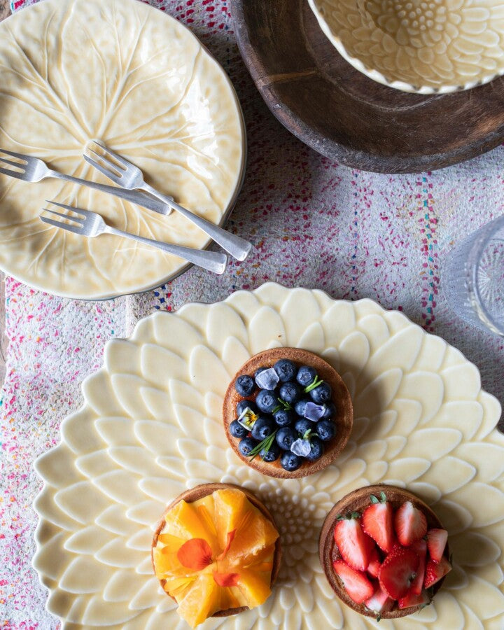 Bloom Plate Sahara Yellow