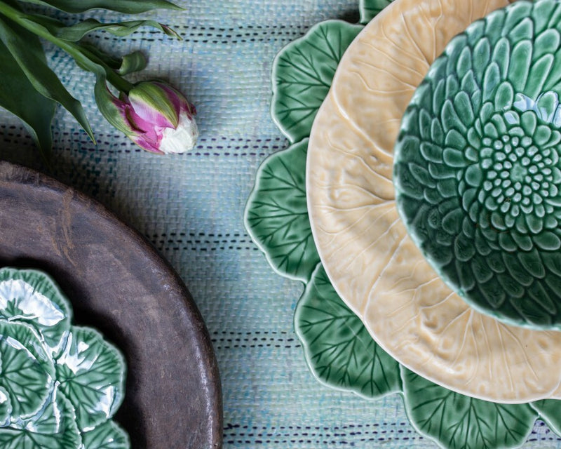 Bordallo Leaf Plate Green