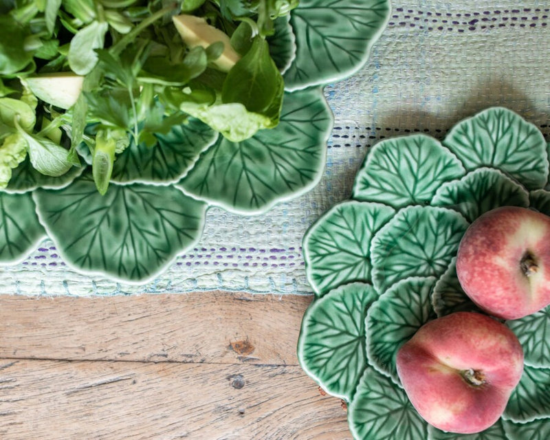 Bordallo Leaf Plate Green