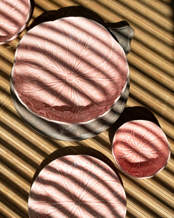 Cabbage Bowl L Pale Pink