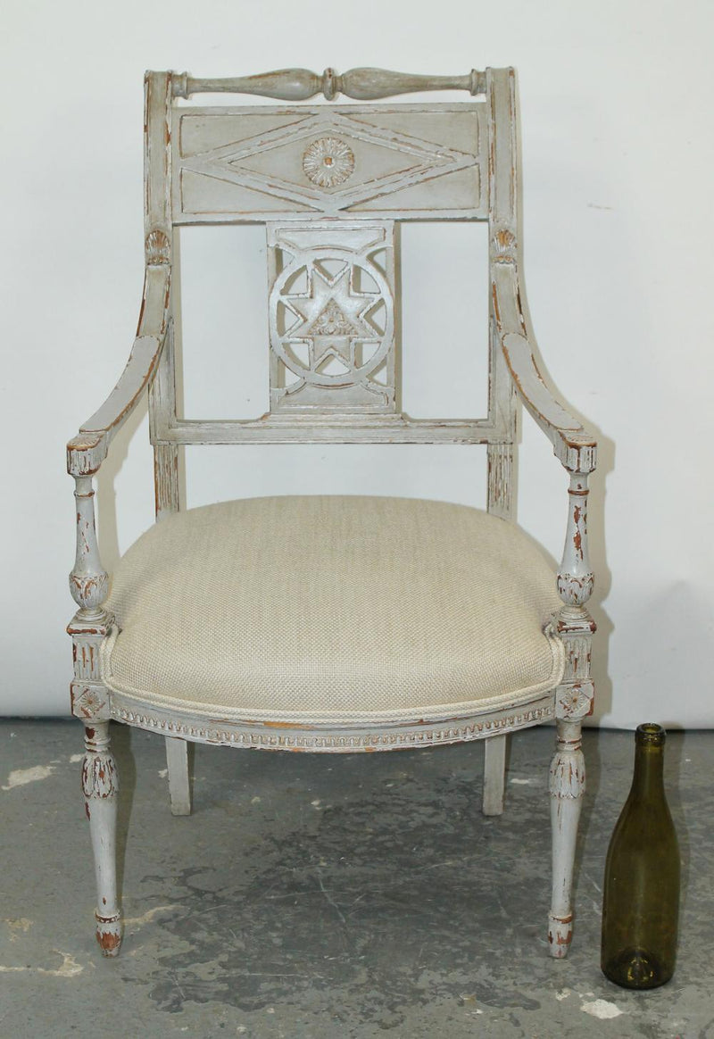 Swedish Gustavian Armchair